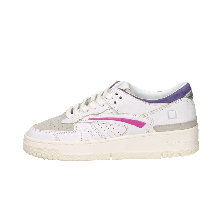 D.A.T.E. Donna Sneakers W441-TO-NT-WF Bianco/Viola