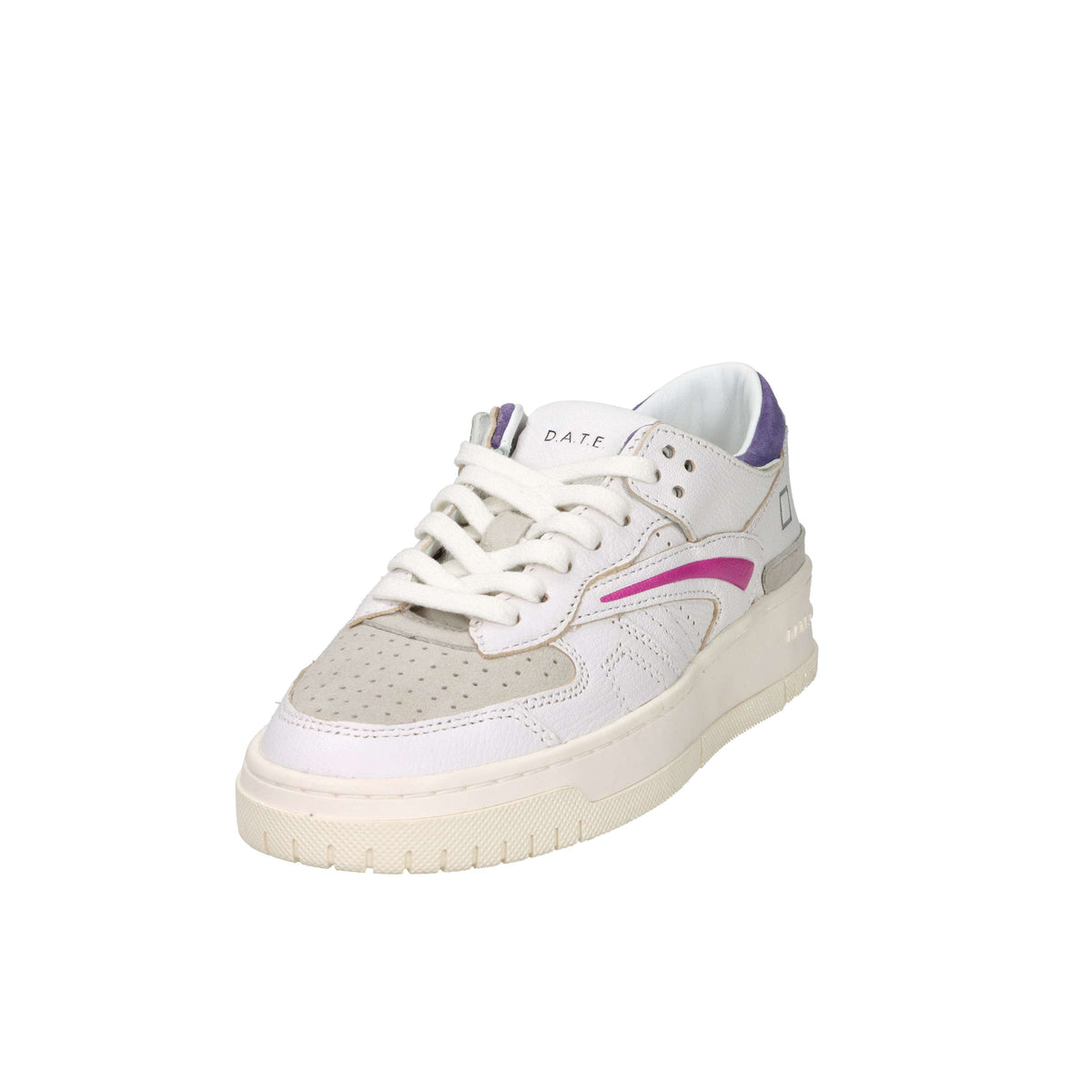 D.A.T.E. Donna Sneakers W441-TO-NT-WF Bianco/Viola