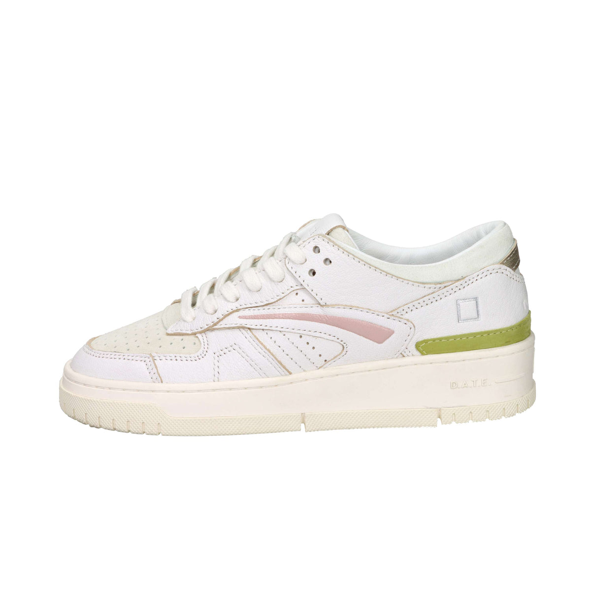 D.A.T.E. Donna Sneakers W441-TO-NT-VP Bianco/Rosa