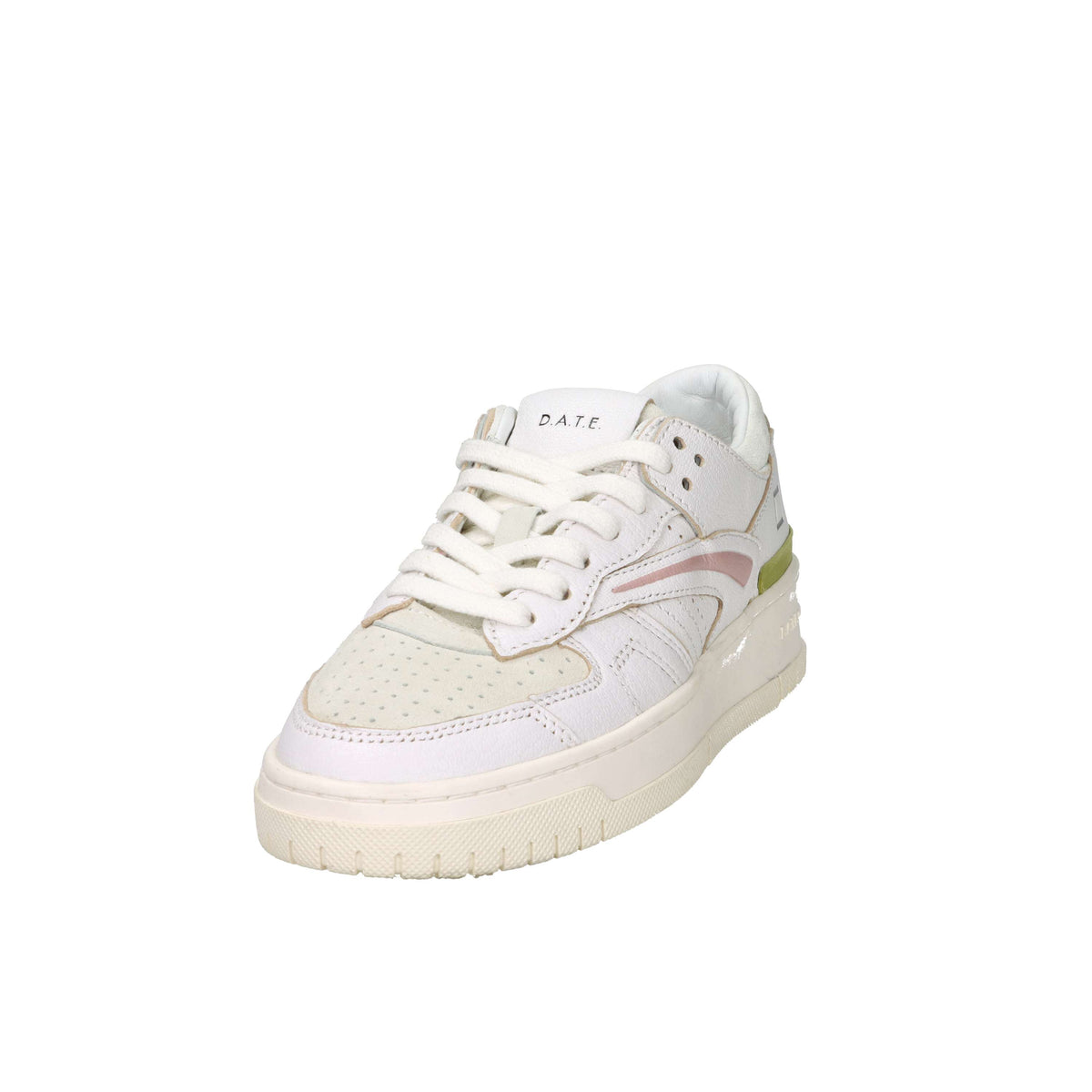 D.A.T.E. Donna Sneakers W441-TO-NT-VP Bianco/Rosa