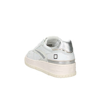 D.A.T.E. Donna Sneakers W441-TO-SH-WS Bianco/Argento