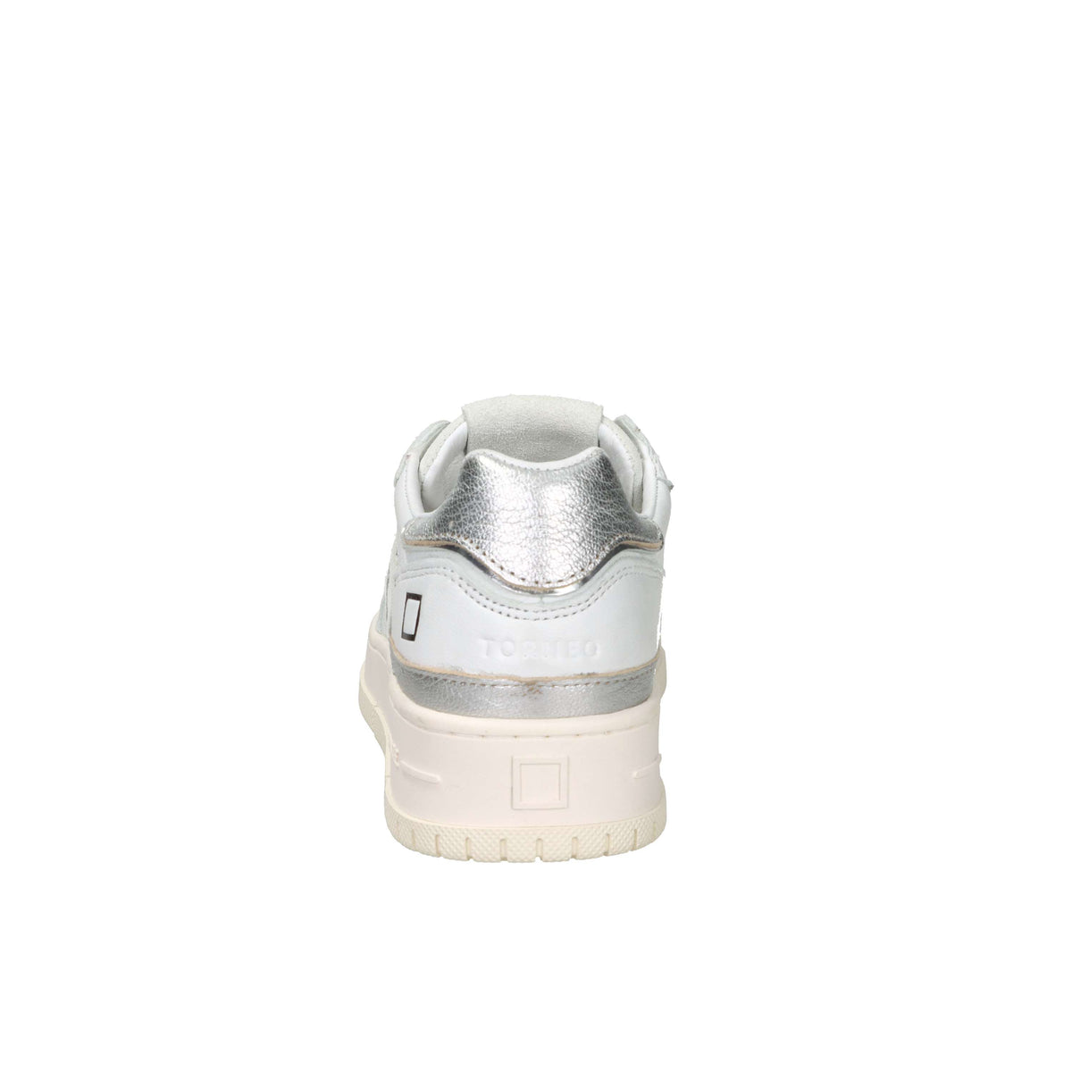 D.A.T.E. Donna Sneakers W441-TO-SH-WS Bianco/Argento