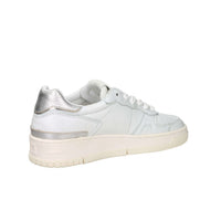 D.A.T.E. Donna Sneakers W441-TO-SH-WS Bianco/Argento