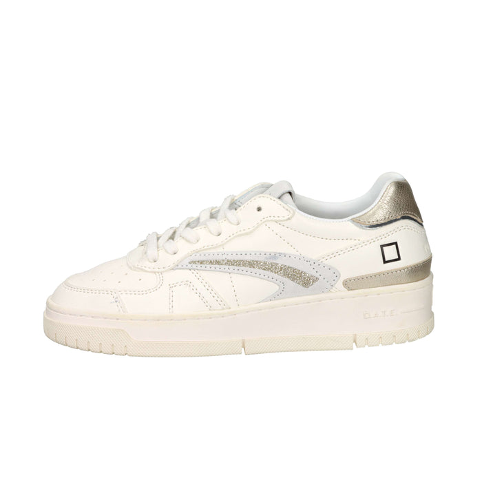 D.A.T.E. Donna Sneakers W441-TO-SH-IV Panna