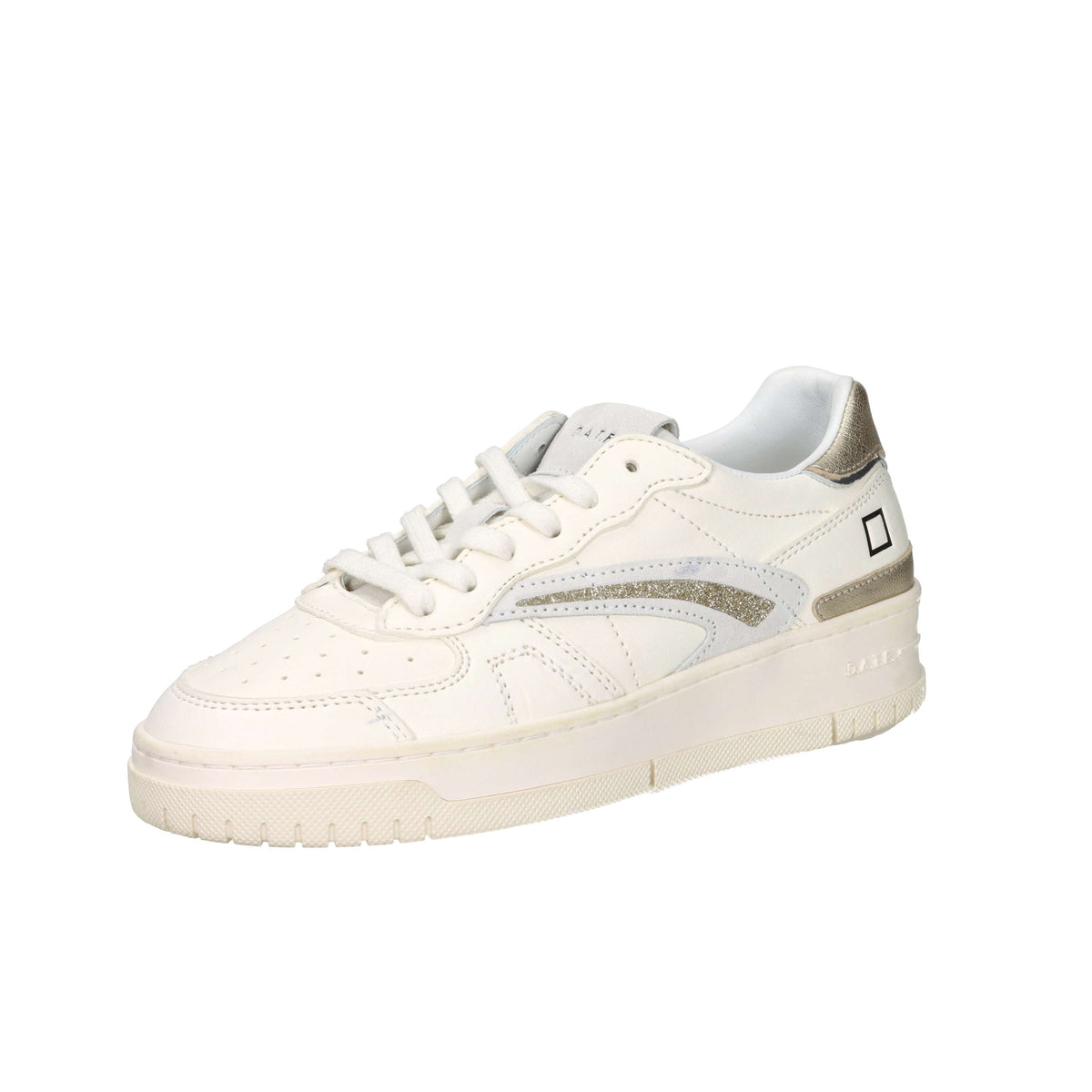 D.A.T.E. Donna Sneakers W441-TO-SH-IV Panna