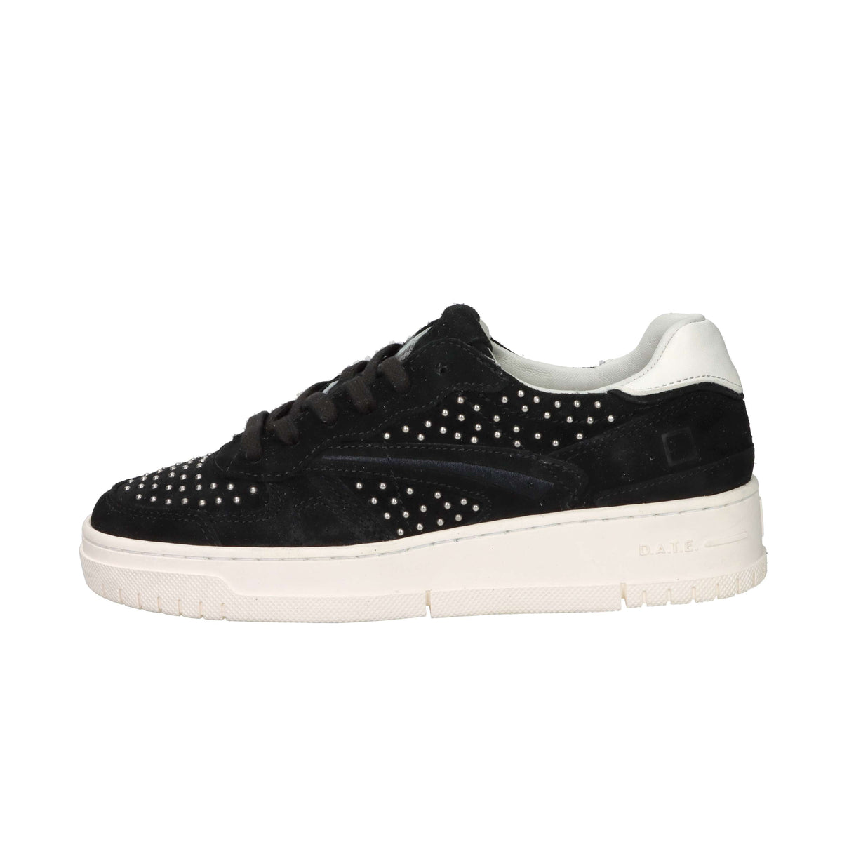 D.A.T.E. Women's Sneakers W441-TP-SS-BK Black