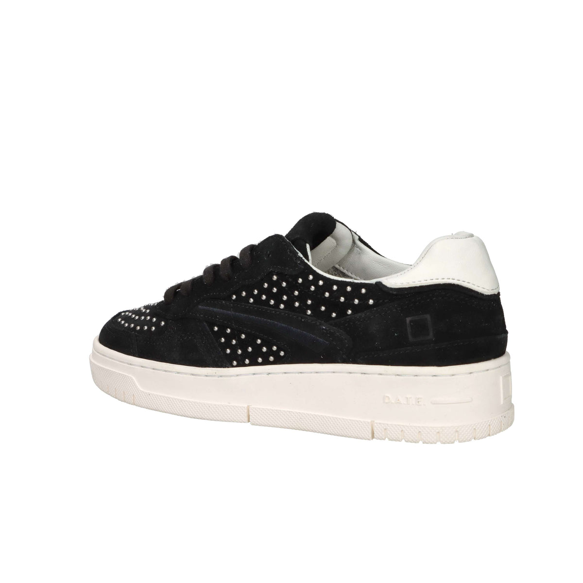 D.A.T.E. Women's Sneakers W441-TP-SS-BK Black
