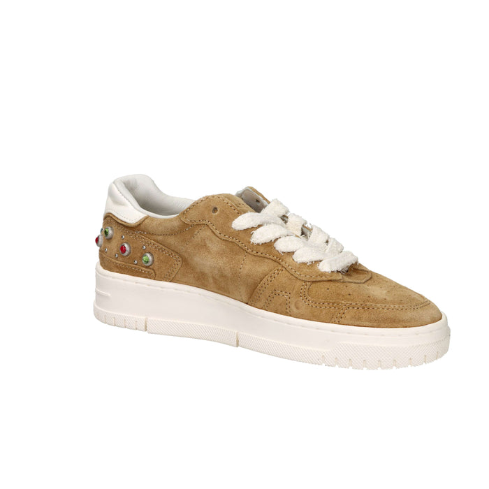 D.A.T.E. Zapatillas para mujer W441-TP-SS-CU Cuero