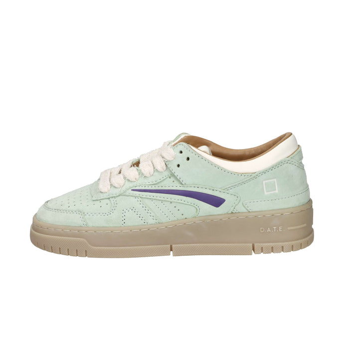 D.A.T.E. Donna Sneakers W441-TO-BK-MN Verde Acqua