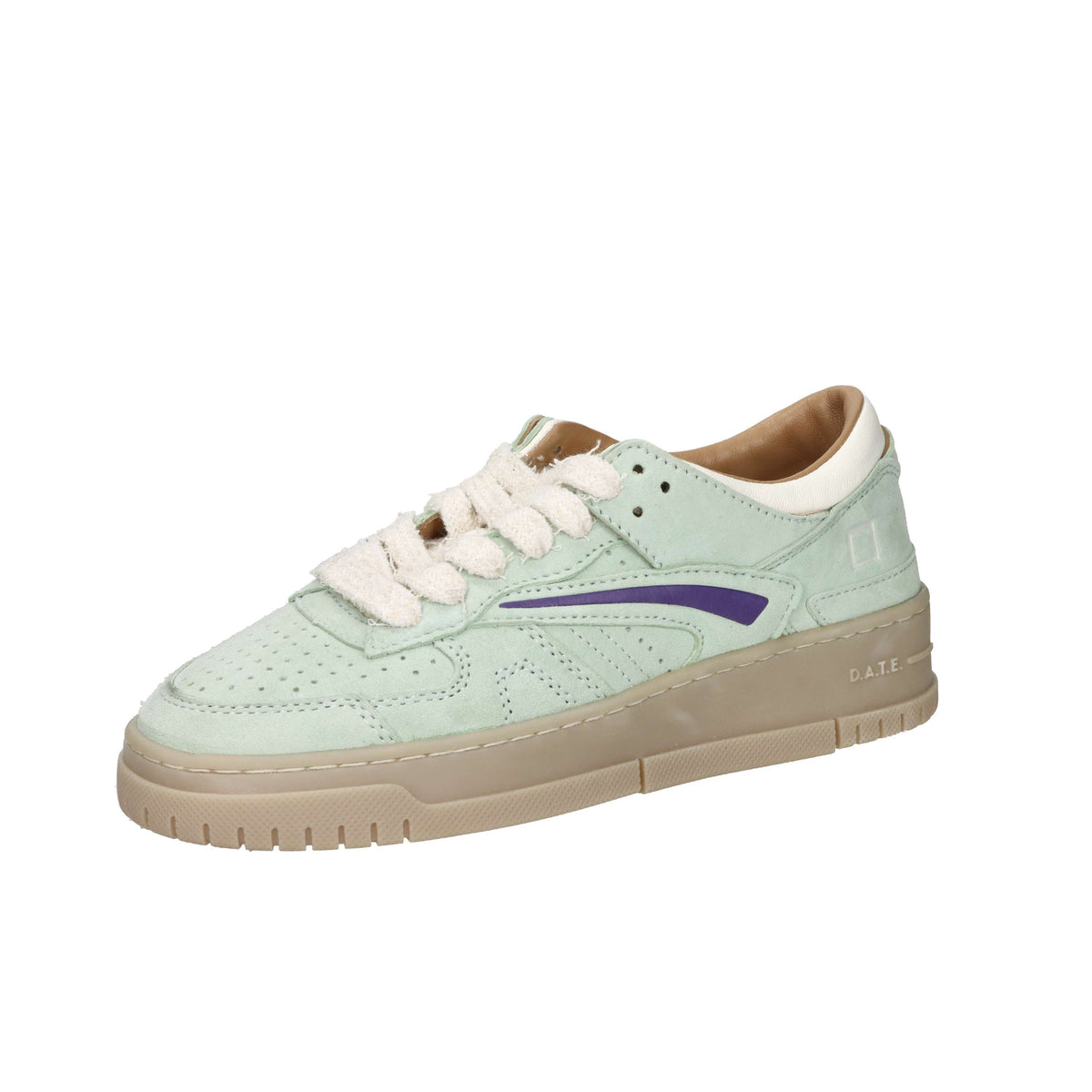 D.A.T.E. Donna Sneakers W441-TO-BK-MN Verde Acqua