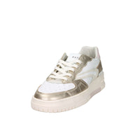 D.A.T.E. Donna Sneakers W441-TP-LM-WM Bianco/Oro