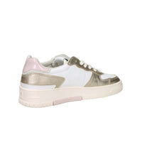 D.A.T.E. Donna Sneakers W441-TP-LM-WM Bianco/Oro