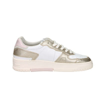 D.A.T.E. Donna Sneakers W441-TP-LM-WM Bianco/Oro