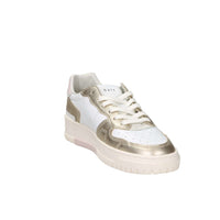 D.A.T.E. Donna Sneakers W441-TP-LM-WM Bianco/Oro