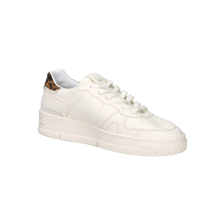 D.A.T.E. Donna Sneakers W441-TP-AN-WD Panna/Nero
