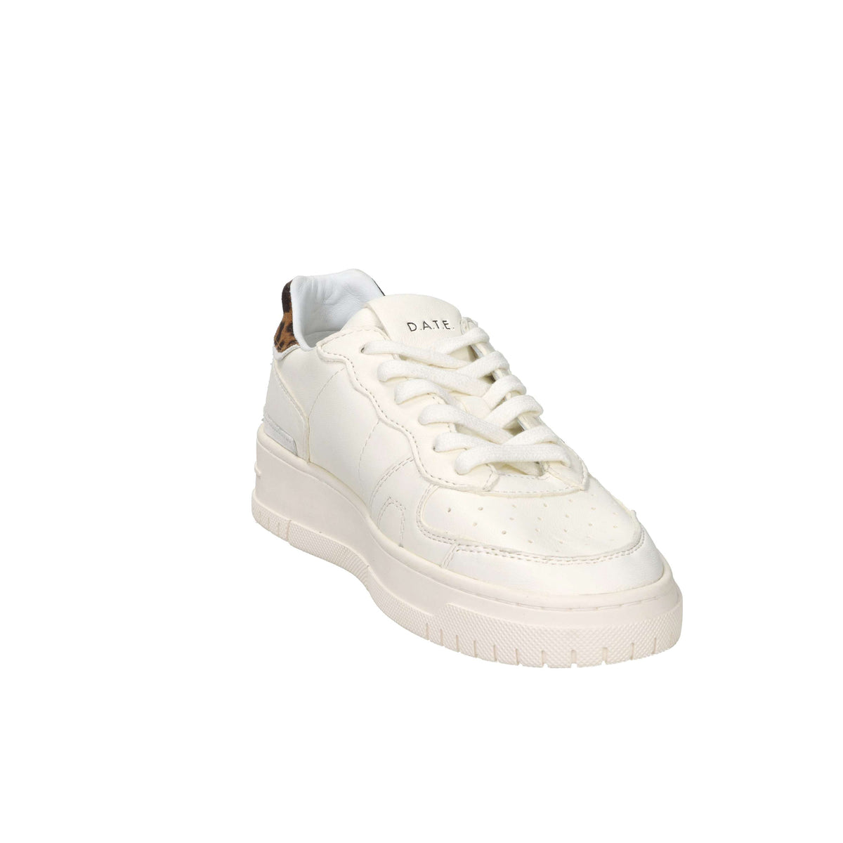 D.A.T.E. Donna Sneakers W441-TP-AN-WD Panna/Nero