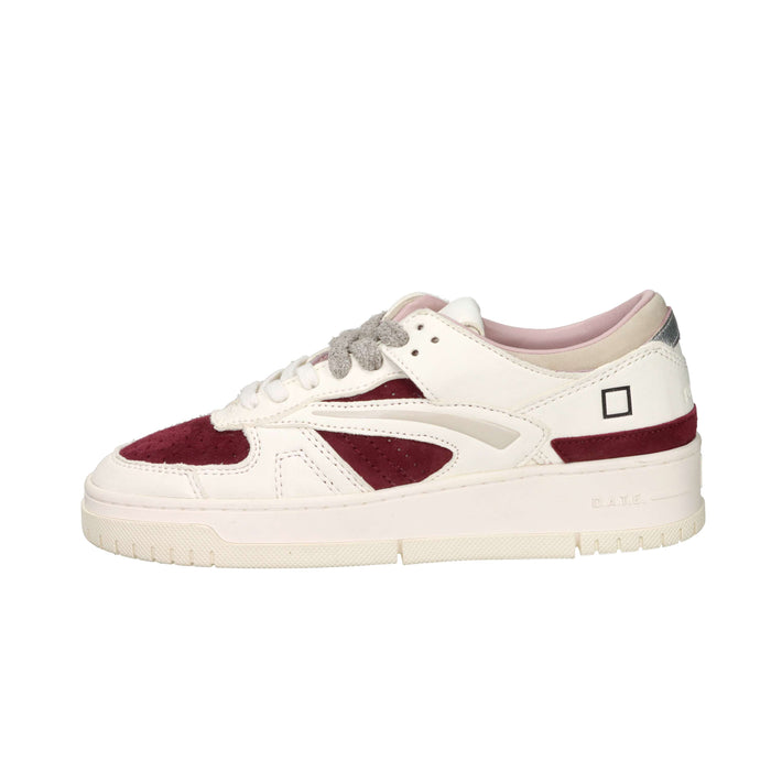 D.A.T.E. Donna Sneakers W441-TO-CO-BX Panna/Bordeaux