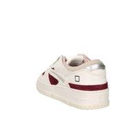 D.A.T.E. Baskets Femme W441-TO-CO-BX Crème/Bordeaux