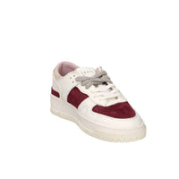 D.A.T.E. Baskets Femme W441-TO-CO-BX Crème/Bordeaux