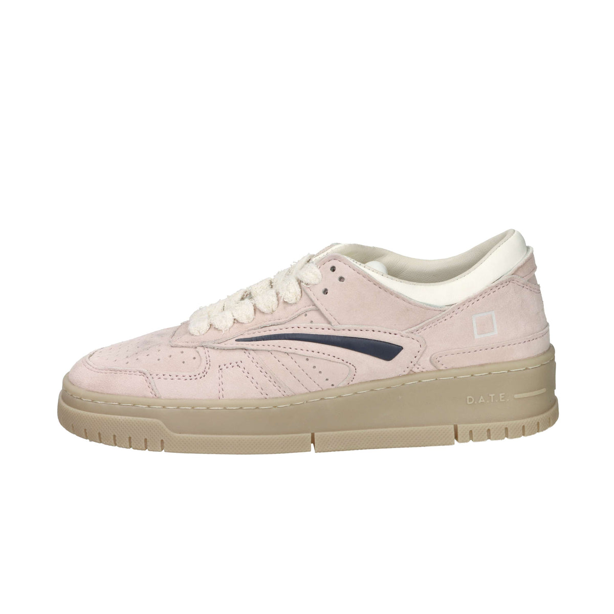 D.A.T.E. Femme Baskets W441-TO-BK-PK Rose