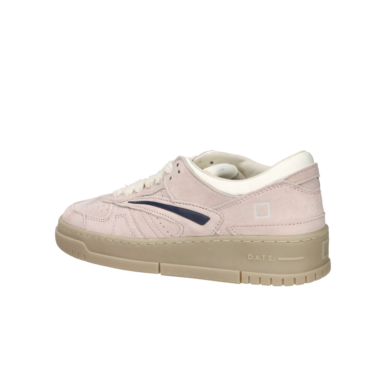 D.A.T.E. Femme Baskets W441-TO-BK-PK Rose