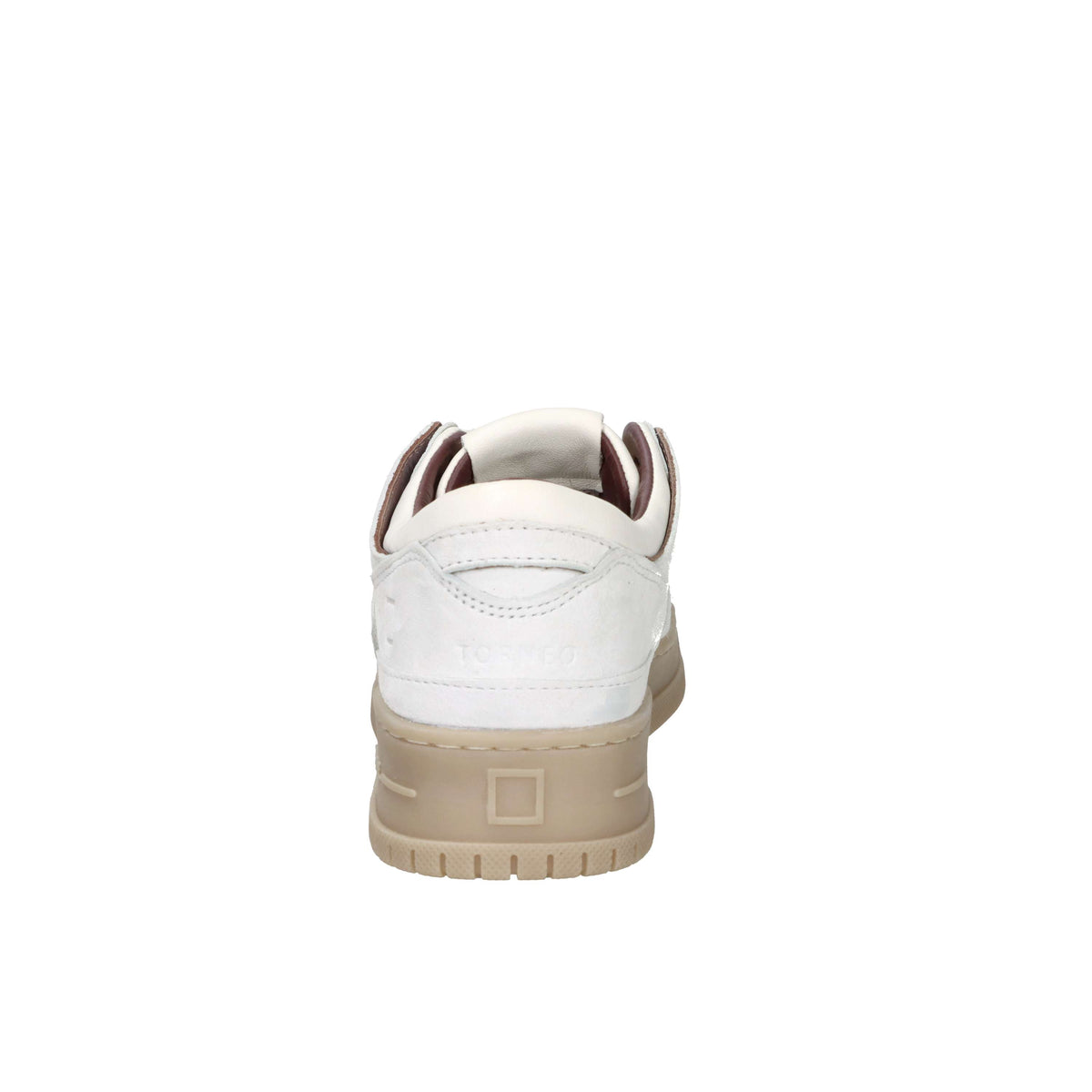 D.A.T.E. Femme Baskets W441-TO-BK-WH Glace