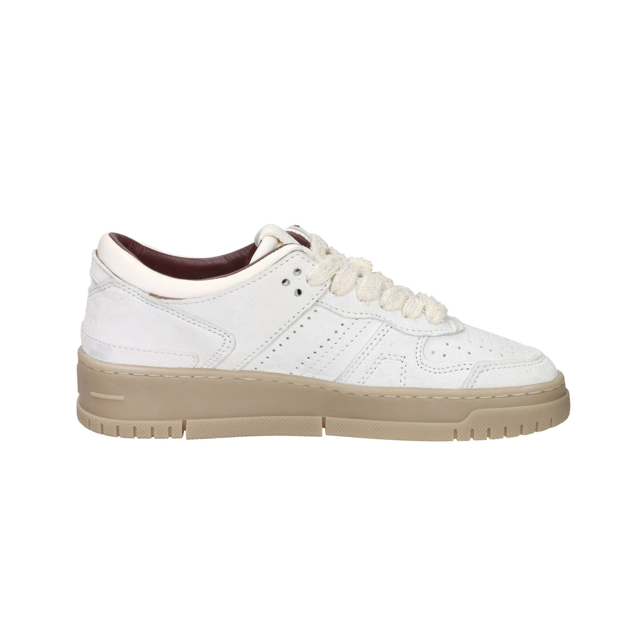 D.A.T.E. Femme Baskets W441-TO-BK-WH Glace