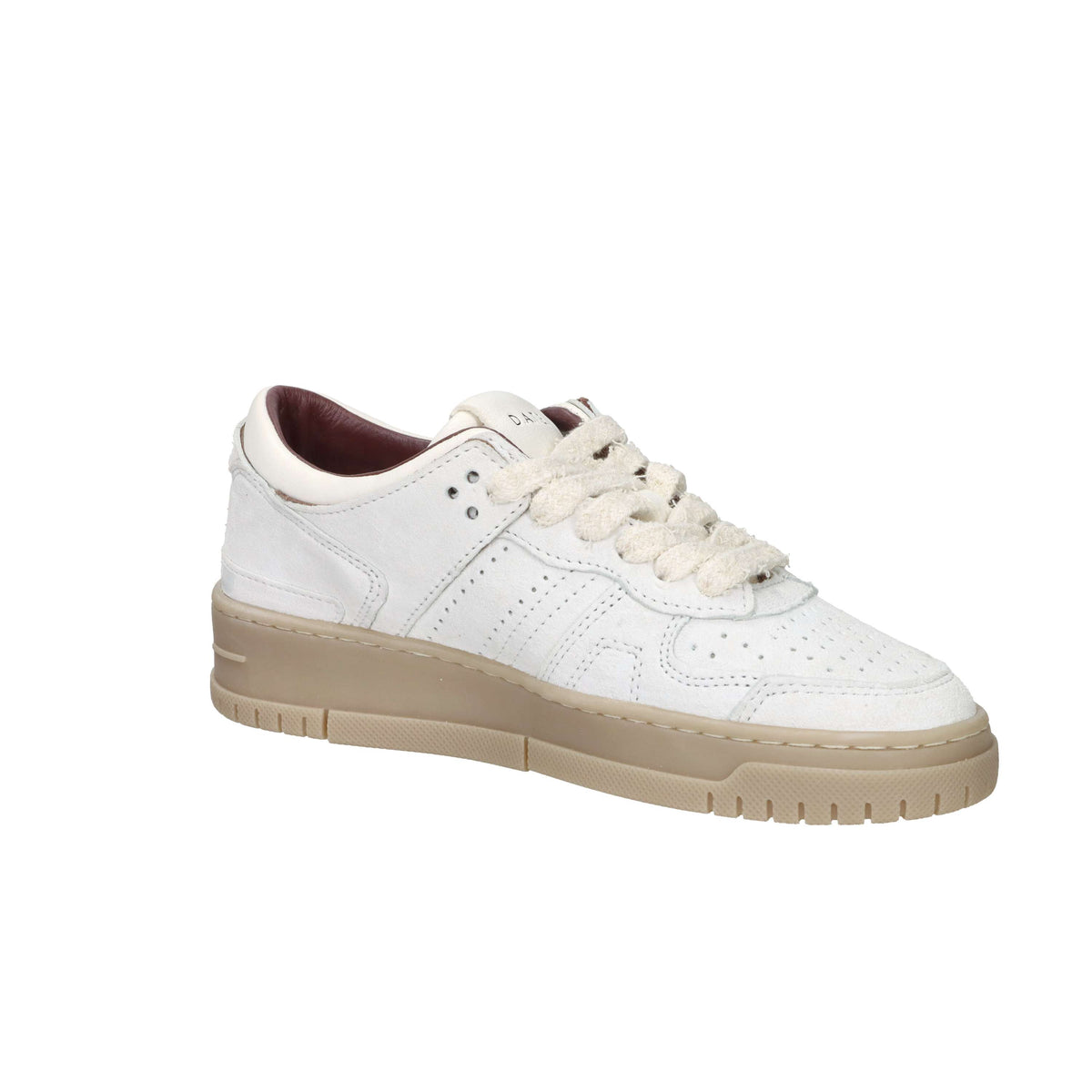 D.A.T.E. Femme Baskets W441-TO-BK-WH Glace