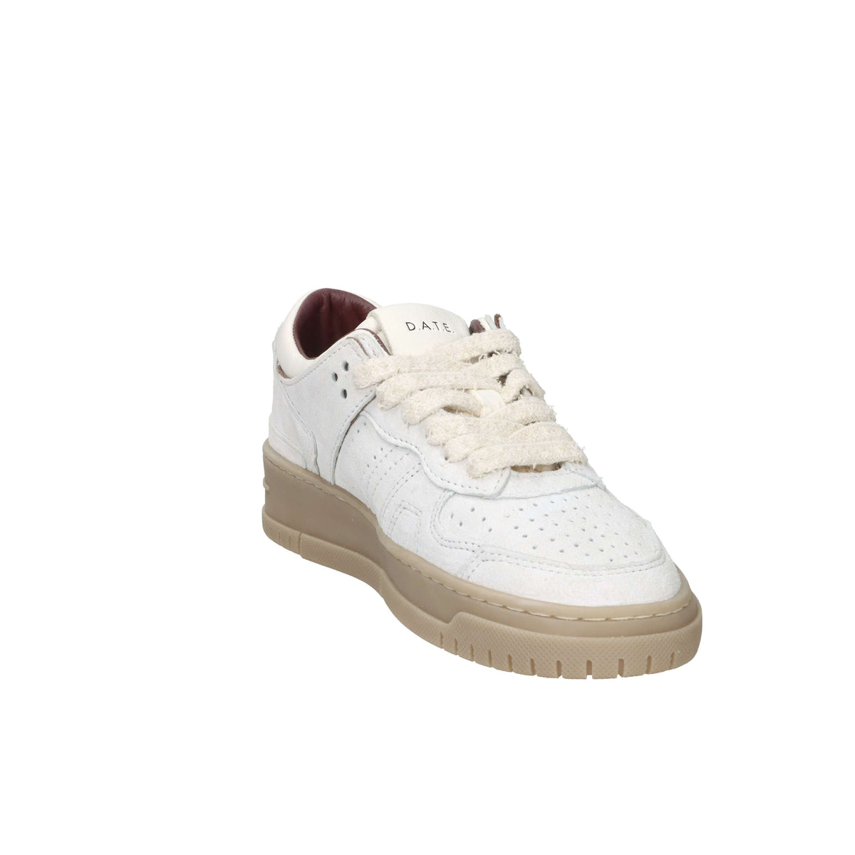 D.A.T.E. Femme Baskets W441-TO-BK-WH Glace