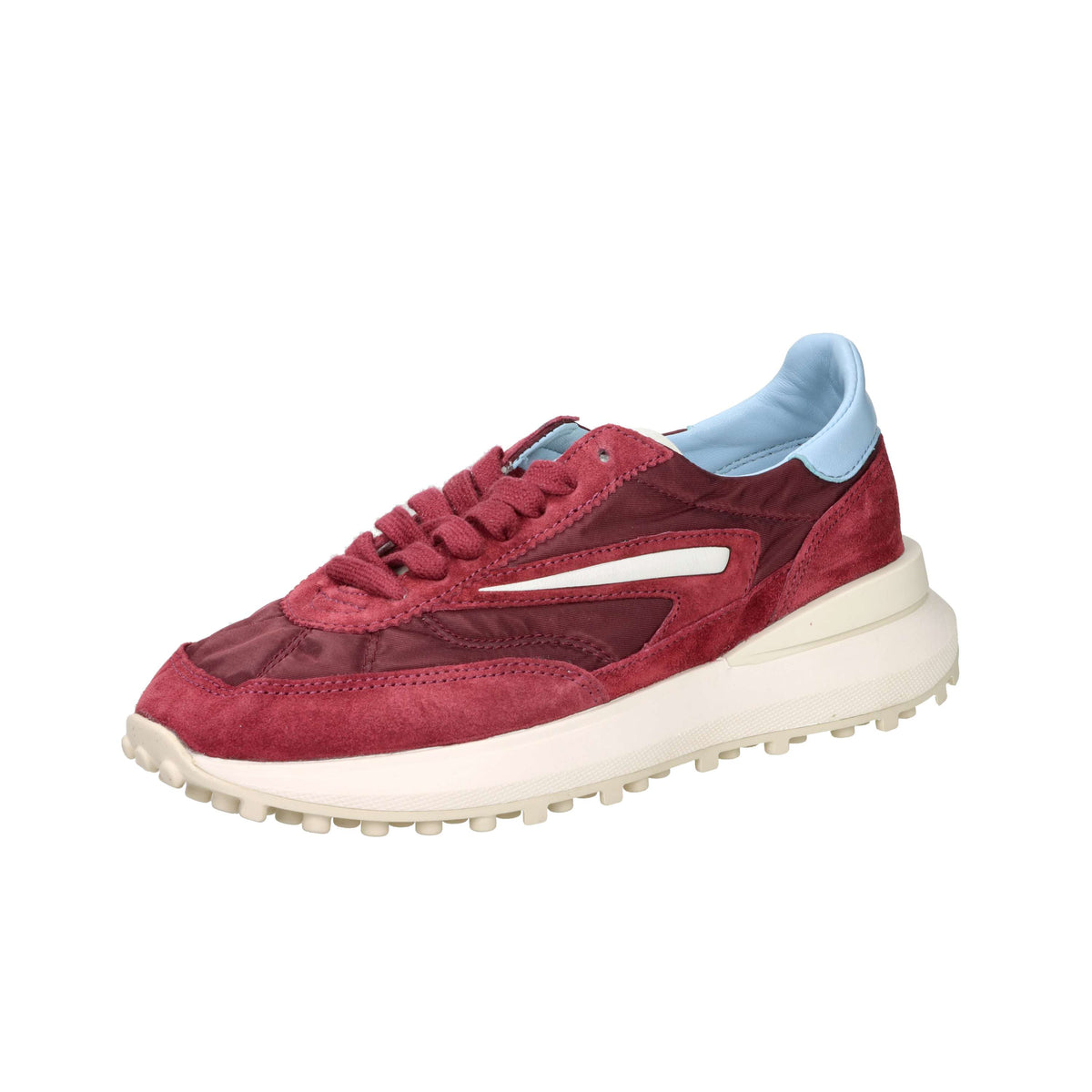 D.A.T.E. Baskets Femme W441-AT-NY-BX Bordeaux