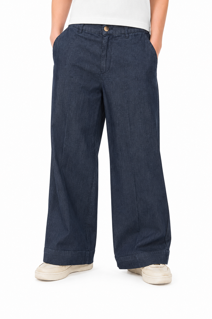 Take Two Donna Pantalone DK02136 Blu