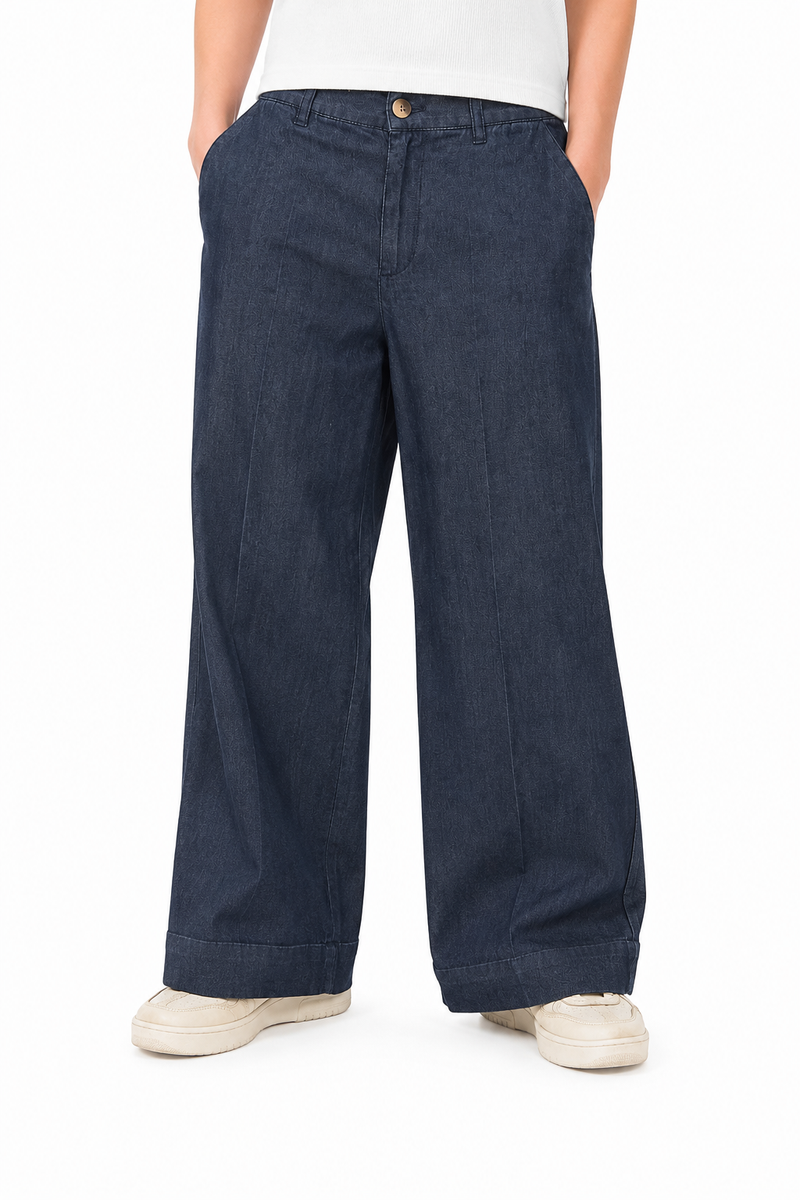 Take Two Donna Pantalone DK02136 Blu