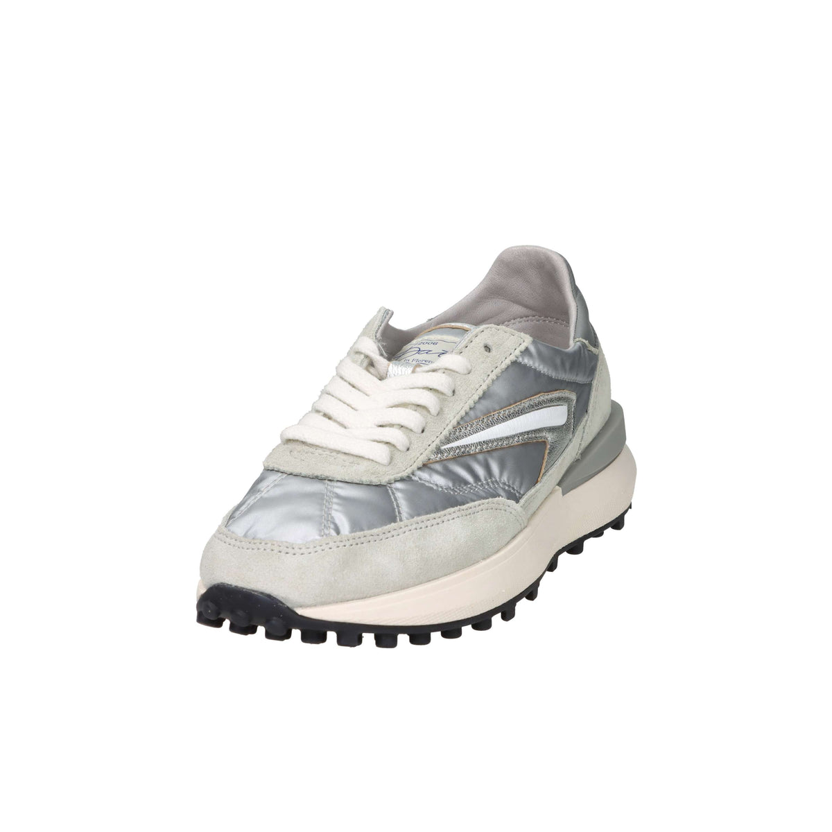 D.A.T.E. Donna Sneakers W441-AT-NY-SL Argento