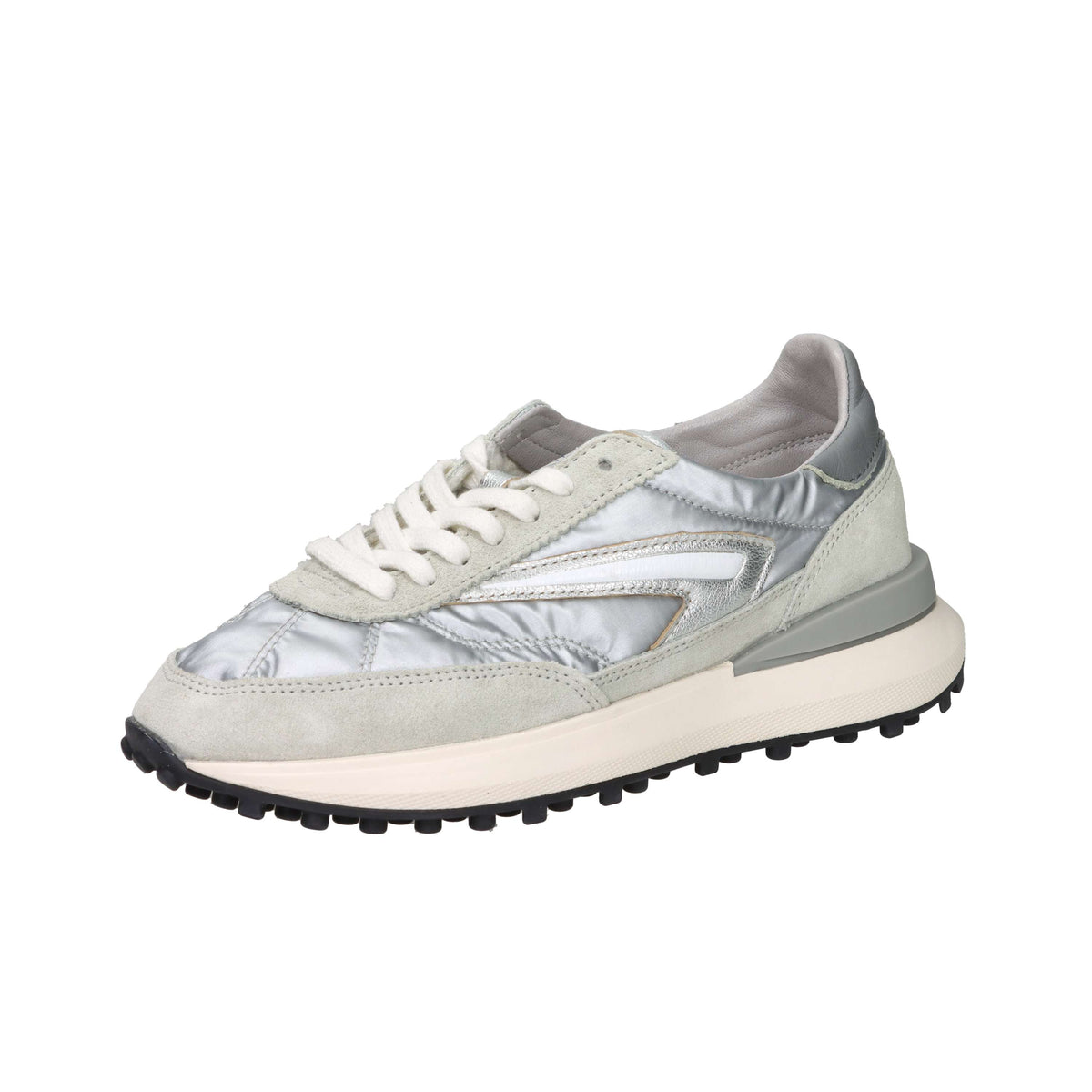 D.A.T.E. Donna Sneakers W441-AT-NY-SL Argento