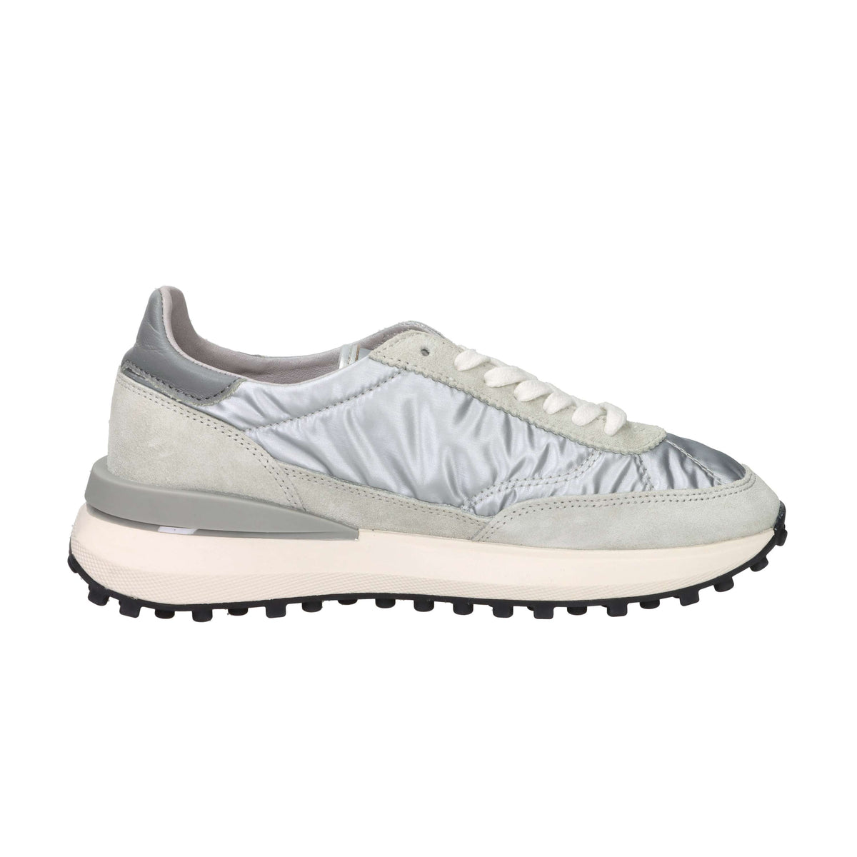 D.A.T.E. Donna Sneakers W441-AT-NY-SL Argento