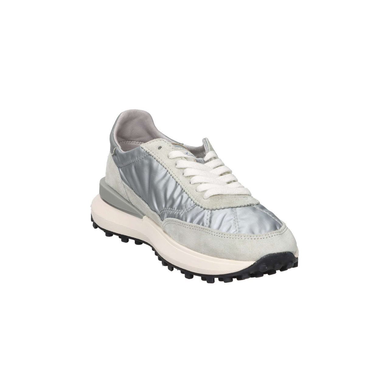 D.A.T.E. Donna Sneakers W441-AT-NY-SL Argento