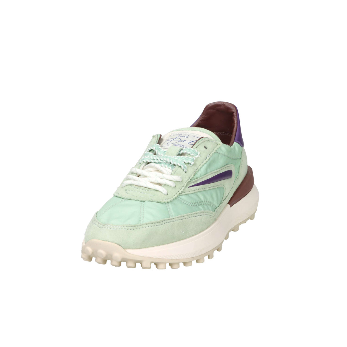 D.A.T.E. Donna Sneakers W441-AT-NY-MN Verde Acqua