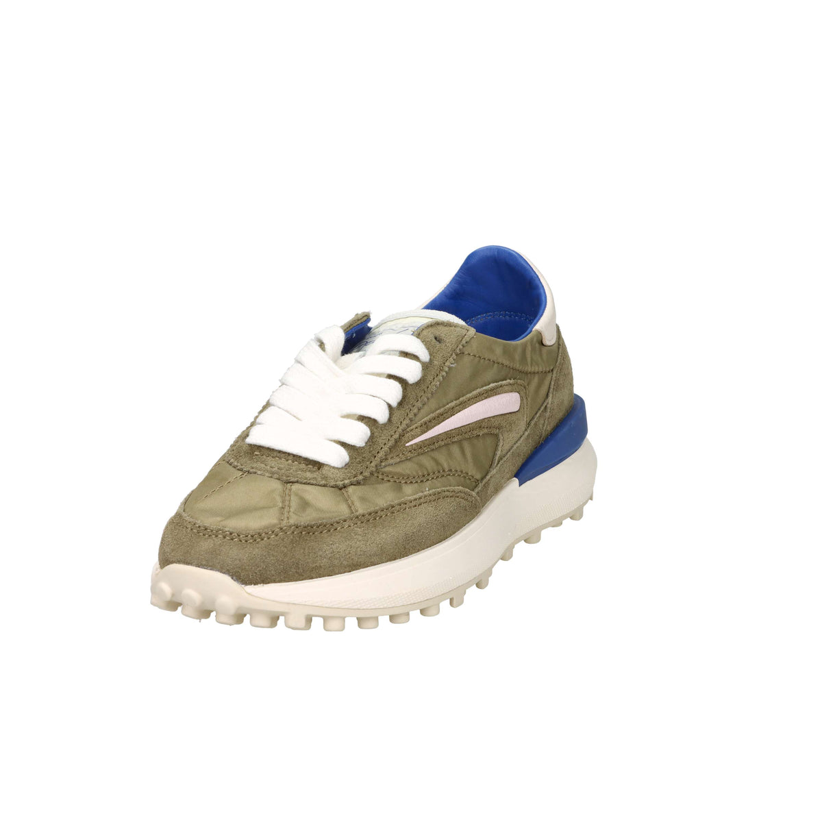 D.A.T.E. Donna Sneakers W441-AT-NY-MS Verde militare