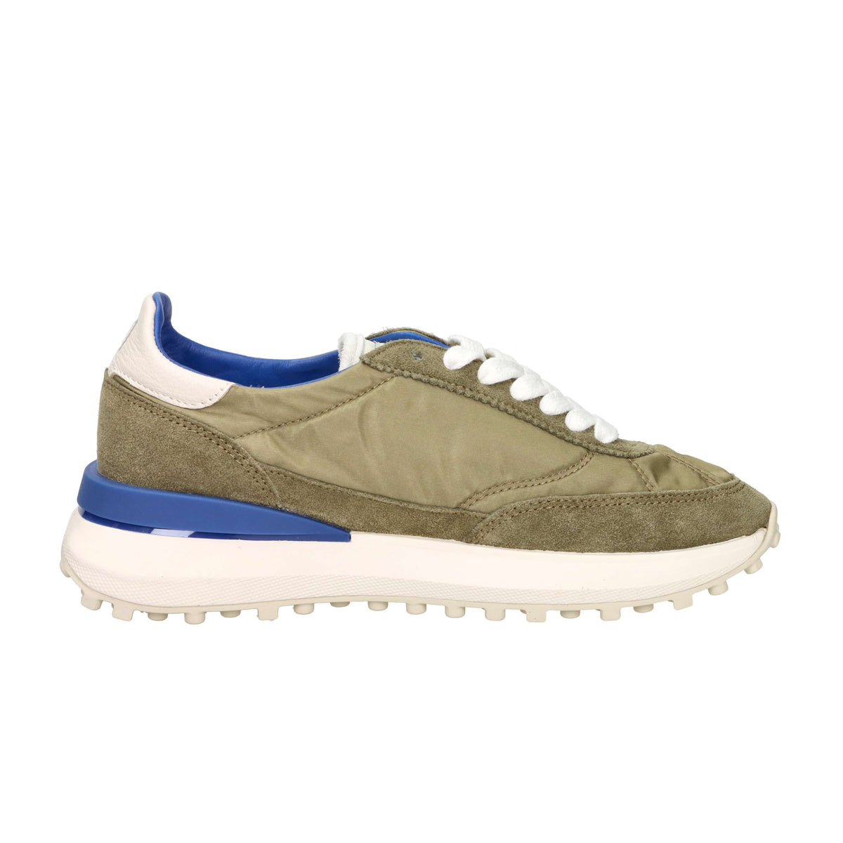 D.A.T.E. Donna Sneakers W441-AT-NY-MS Verde militare