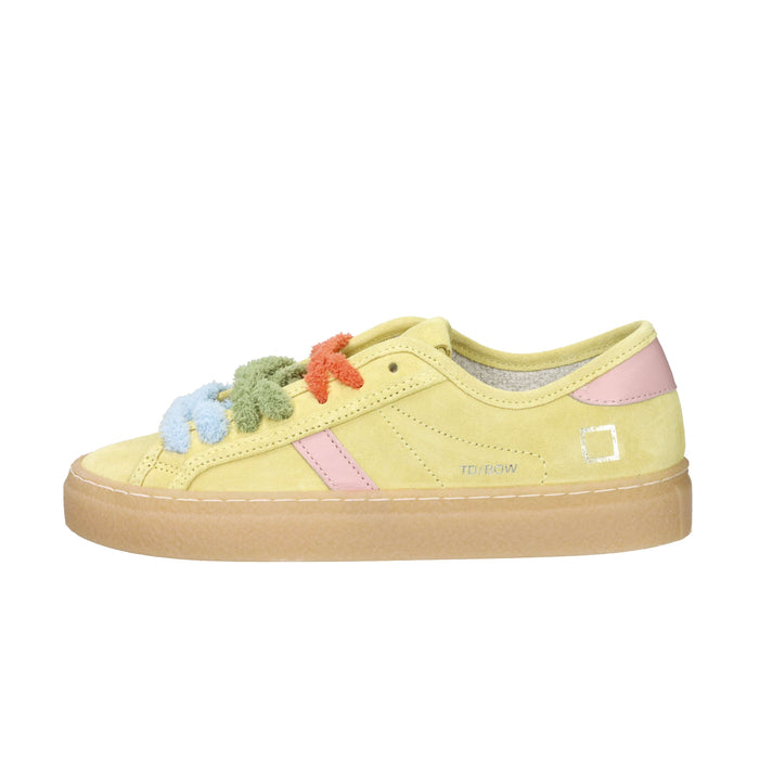 D.A.T.E. Donna Sneakers W441-TE-BW-YE Giallo