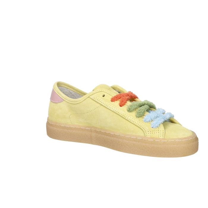 D.A.T.E. Donna Sneakers W441-TE-BW-YE Giallo
