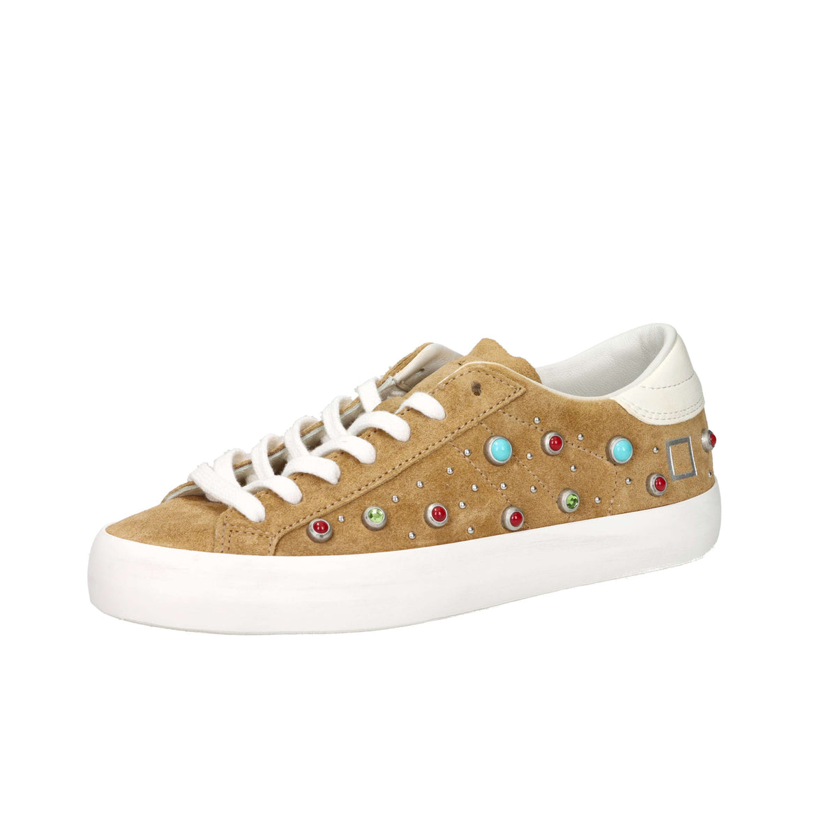 D.A.T.E. Donna Zapatillas W441-HL-SS-CU Cuero