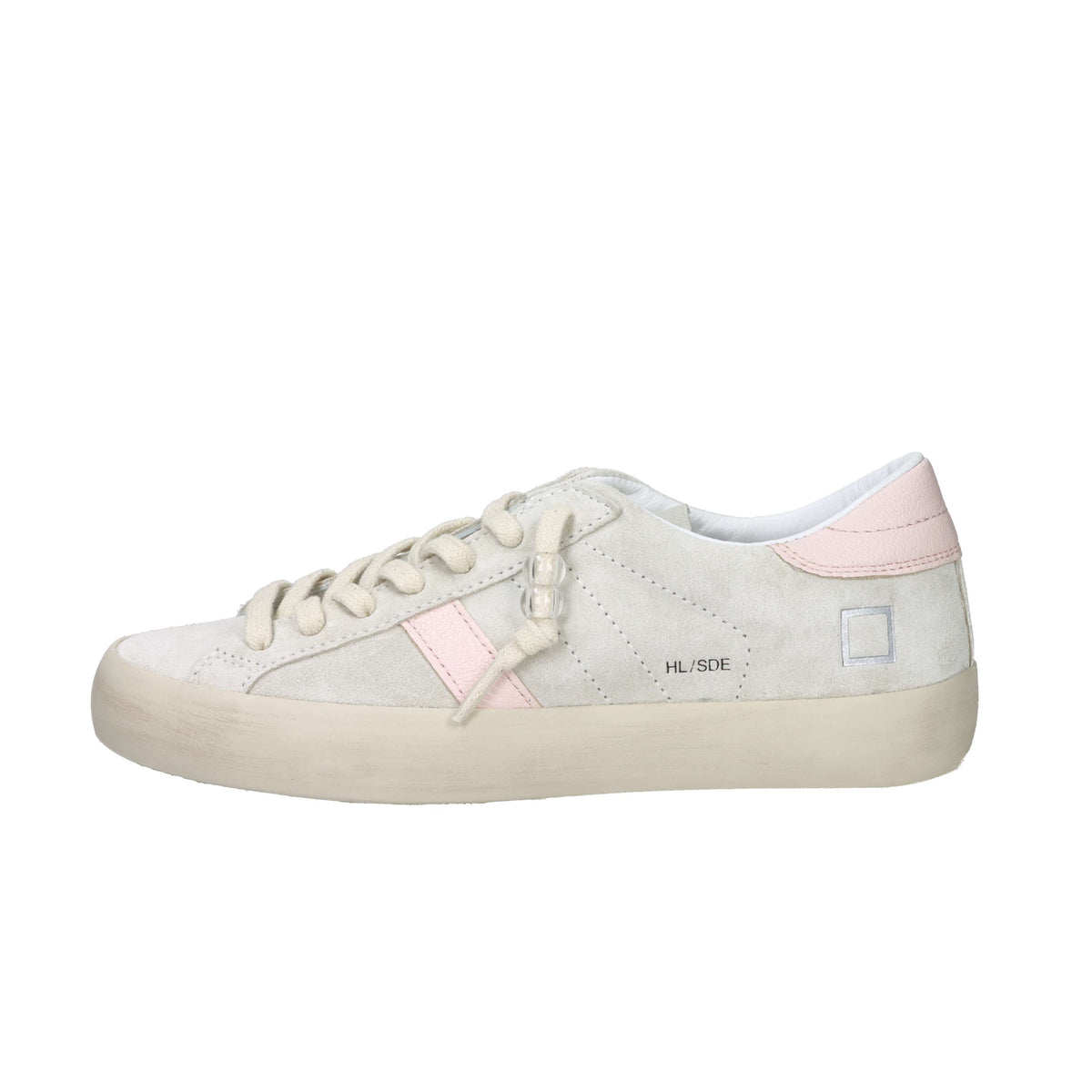 D.A.T.E. Donna Sneakers W441-HL-SD-MK Panna