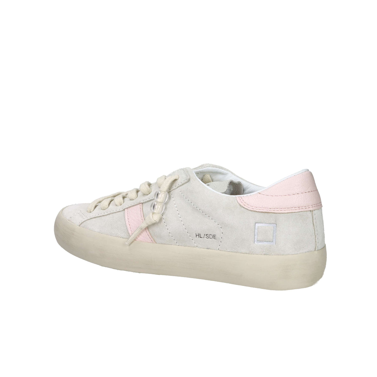 D.A.T.E. Donna Sneakers W441-HL-SD-MK Panna