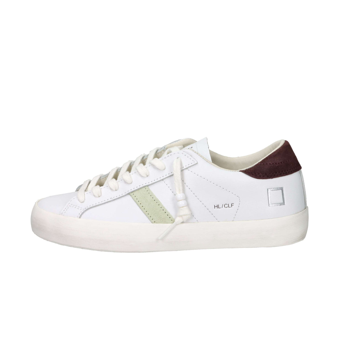 D.A.T.E. Donna Sneakers W441-HL-CA-TH Bianco/Marrone