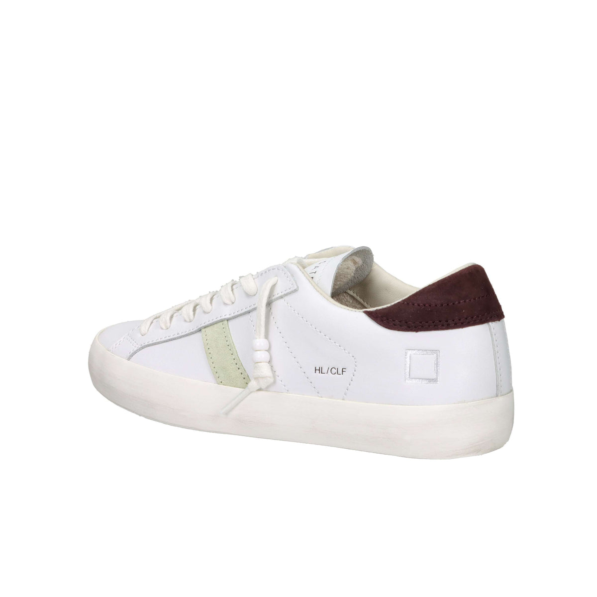 D.A.T.E. Donna Sneakers W441-HL-CA-TH Bianco/Marrone