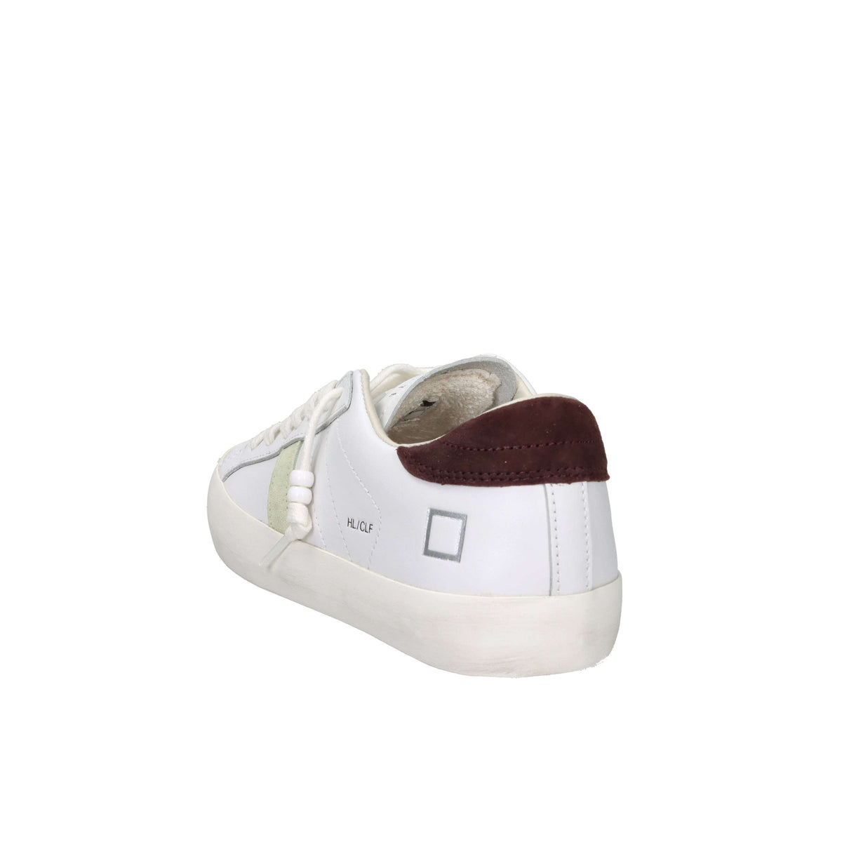D.A.T.E. Donna Sneakers W441-HL-CA-TH Bianco/Marrone