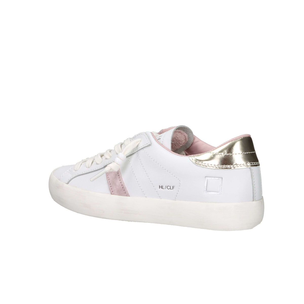 D.A.T.E. Donna Sneakers W441-HL-CA-WM Bianco/Rosa