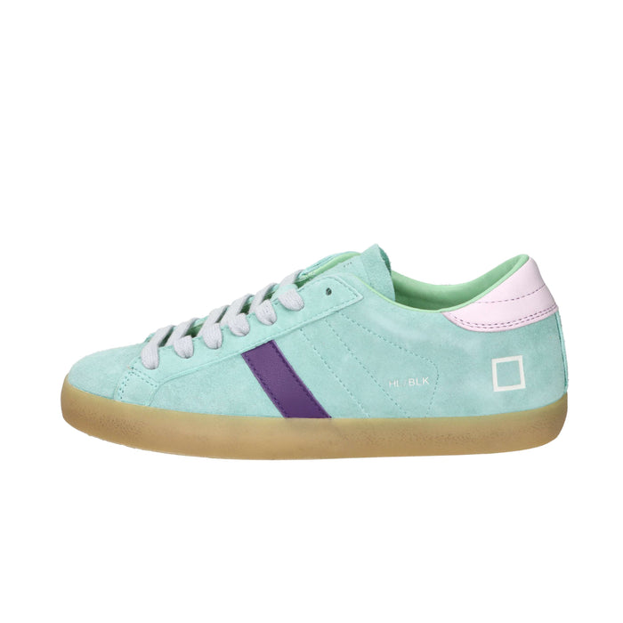 D.A.T.E. Donna Sneakers W441-HL-BK-ER Acquamarina