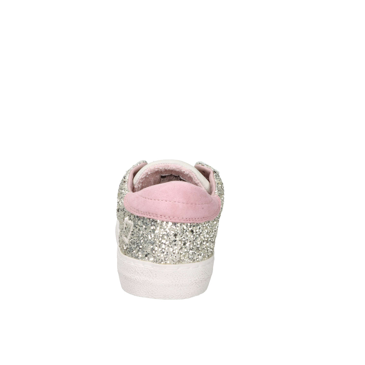 D.A.T.E. Donna Sneakers W441-HL-GL-PL Bianco/Oro